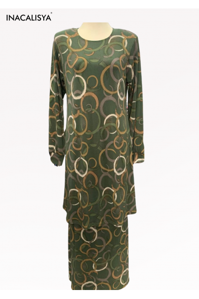 	Zahra Kurung Ekslusif  Mosscrepe Premium  - ZHK 5508